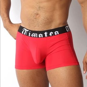 NWT - Timoteo trunk underwear. Red.